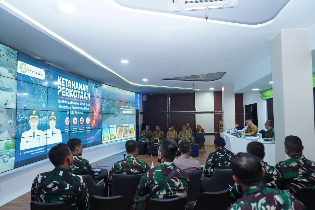 Perwira Dikreg Seskoal Belajar Penanganan Karhutla Pontianak